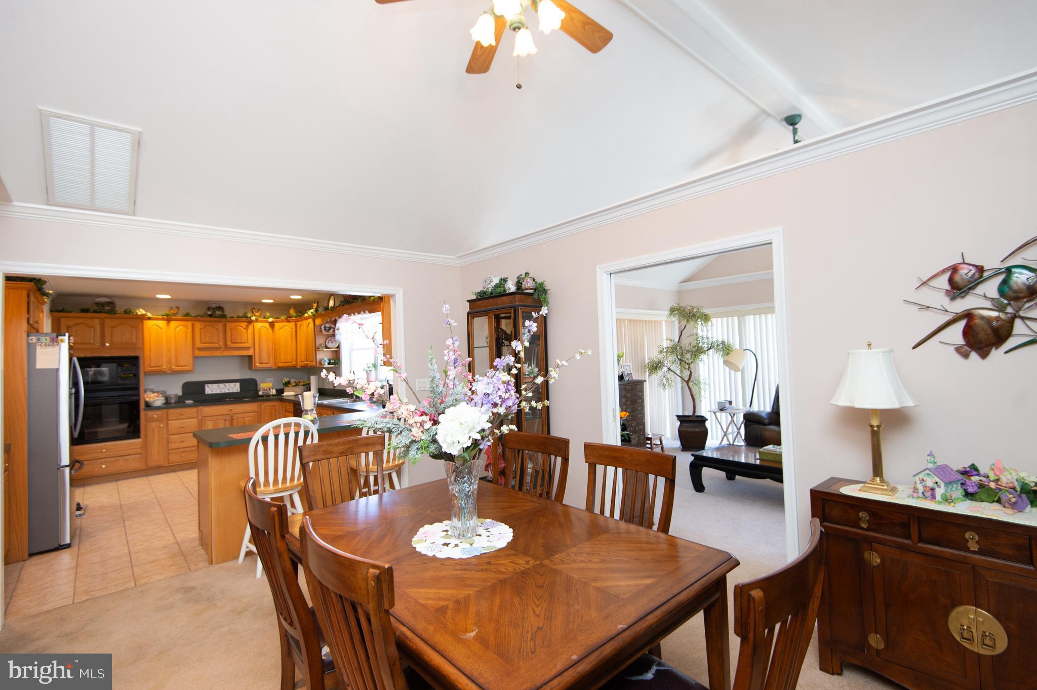 9 Holly Terrace Cambridge, MD 21613 - Photo 10 of 49 a dining room with furniture a rug and a chandelier