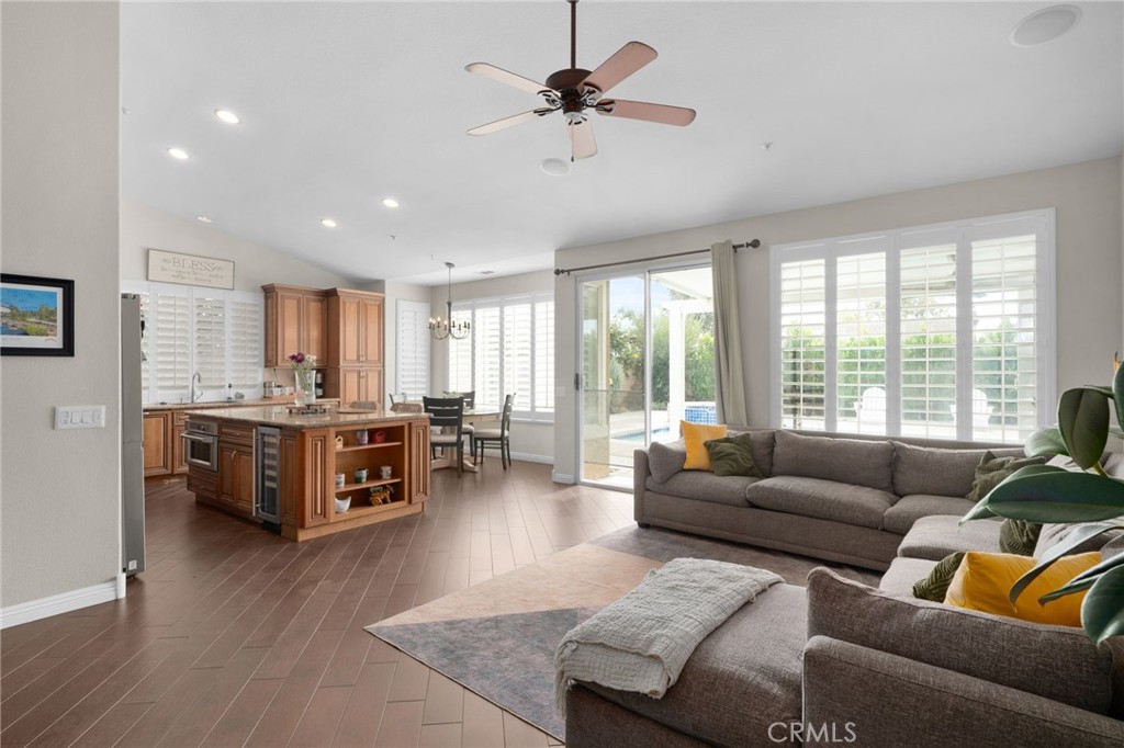 14113 Los Robles Court Rancho Cucamonga, CA 91739 - Photo 9 of 33 a living room with furniture and a large window