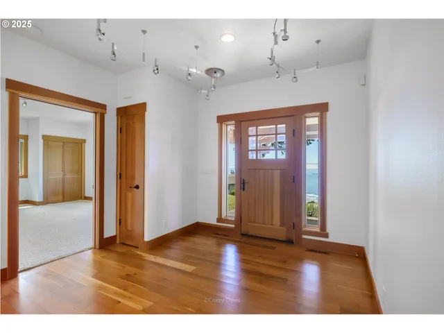 a view interior of a house with a window
