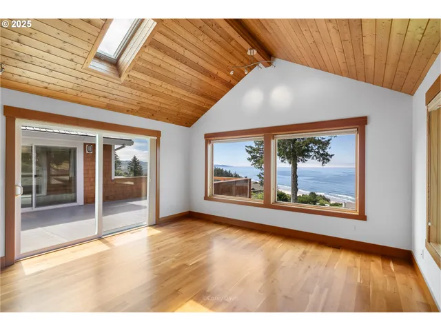 a view interior of the house with wooden floor