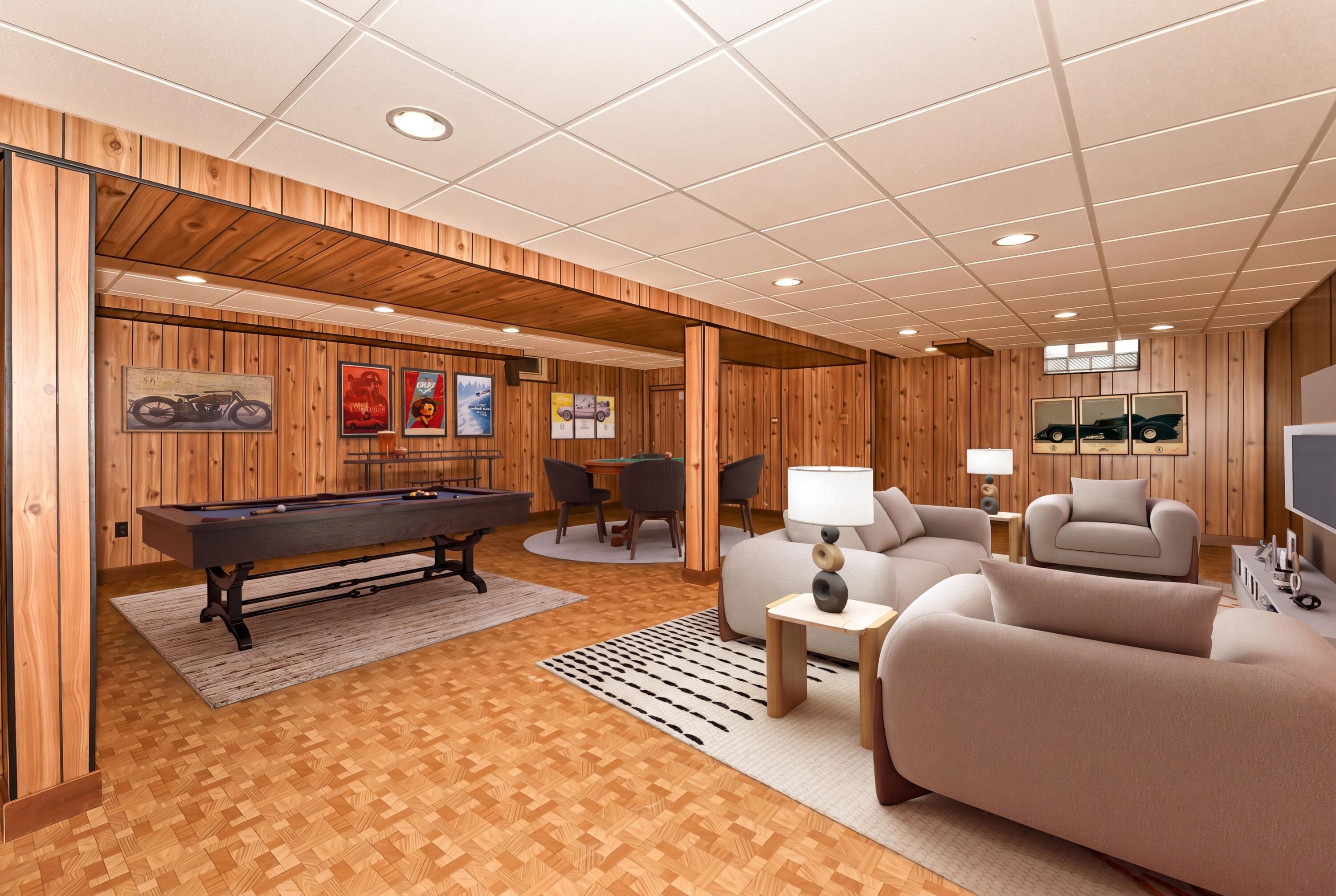 1900 North 166th Street Brookfield, WI 53005 - Photo 27 of 38 Virtually Staged LL Rec room