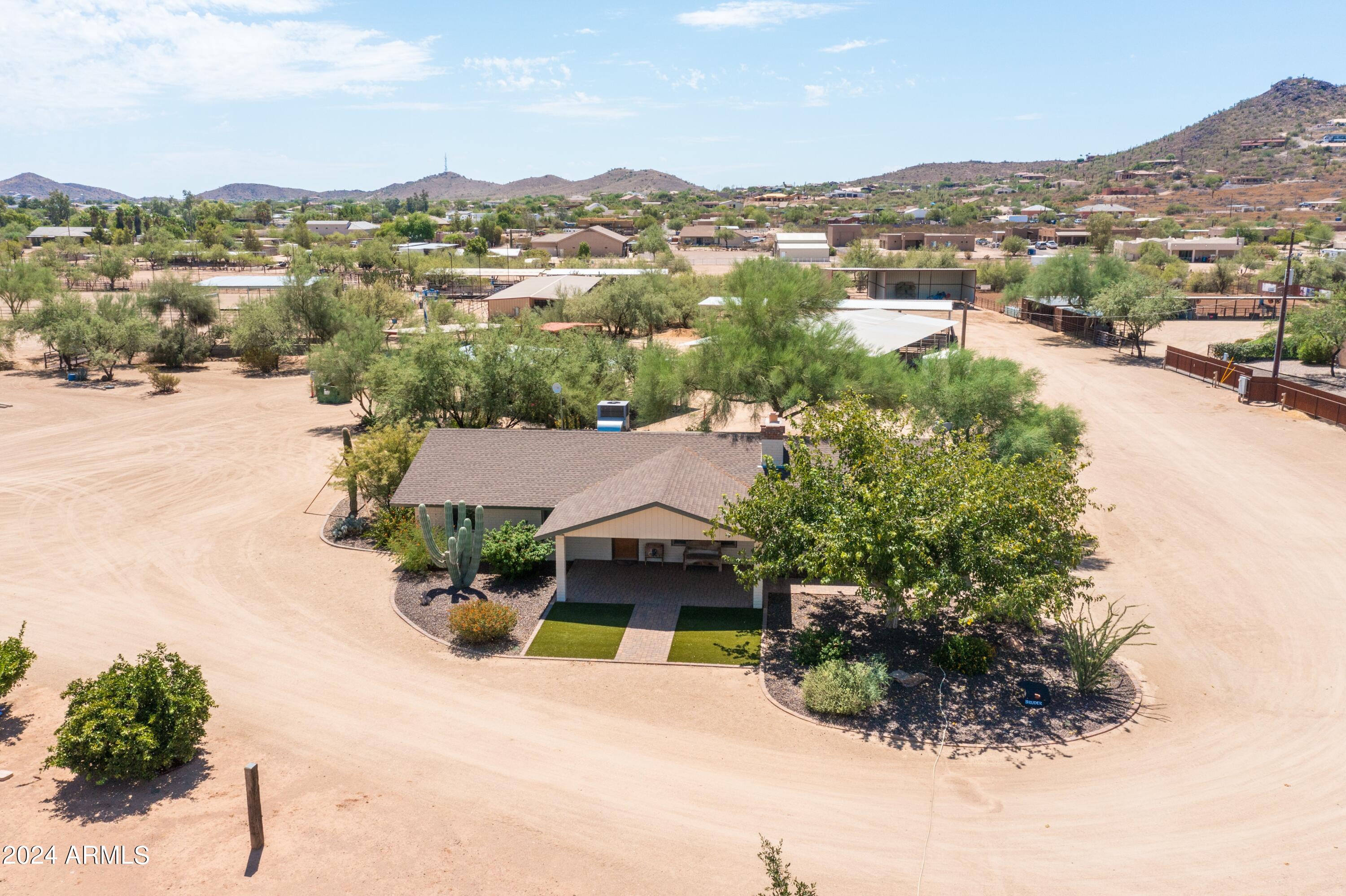 1525 West Maddock Road Phoenix, AZ 85086 - Photo 76 of 95 Aerial View of Property