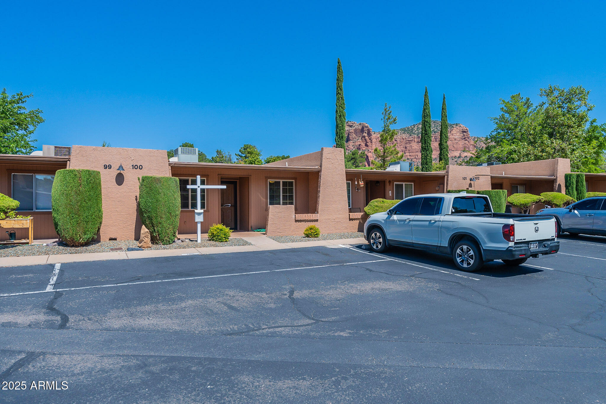 130 Castle Rock Road, Unit 100 Sedona, AZ 86351 - Photo 36 of 36 a view of car parked in front of house