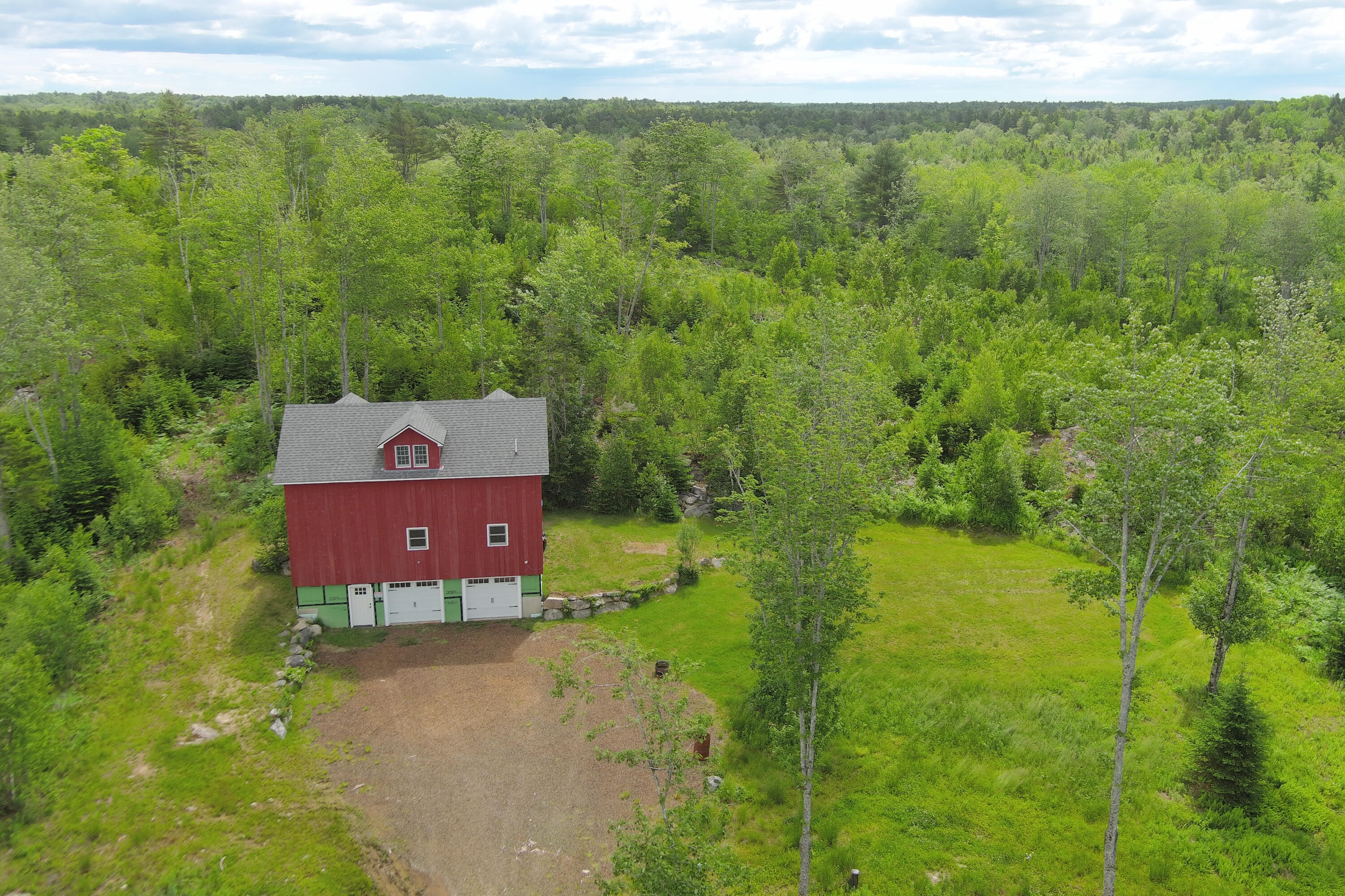 135 Salt Pond Road Cushing, ME 04563 - Photo 4 of 38 Aerial view