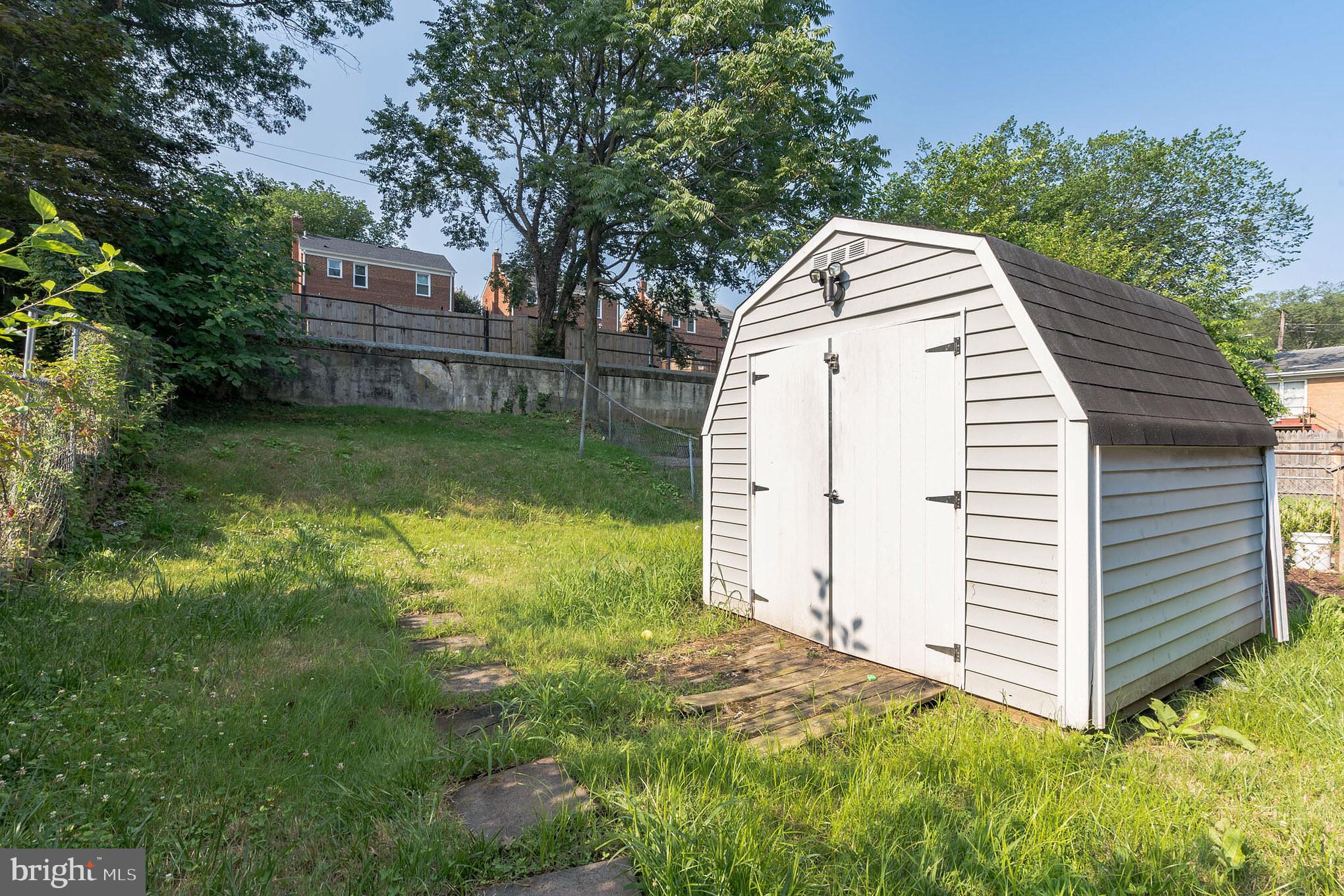 4615 Hillside Road Southeast Washington, DC 20019 - Photo 25 of 32 Backyard Shed