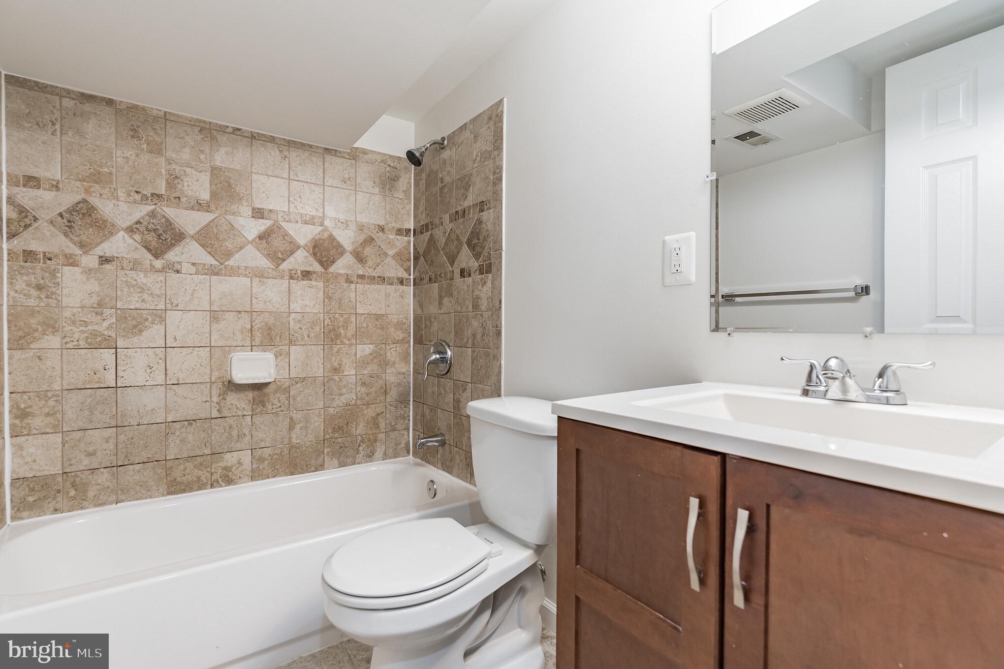 4615 Hillside Road Southeast Washington, DC 20019 - Photo 27 of 32 Lower-Level Bathroom