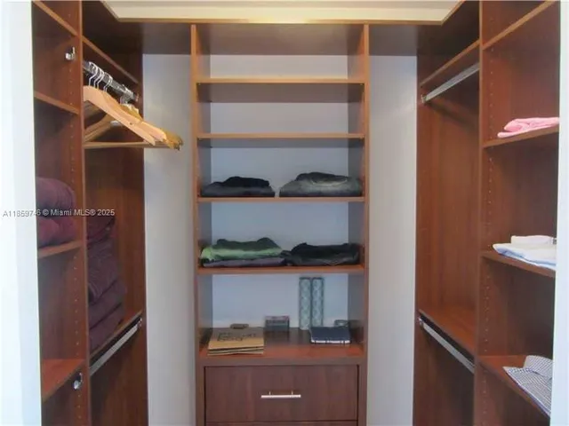 a view of closet