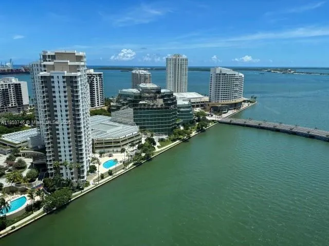 a view of a city with tall buildings