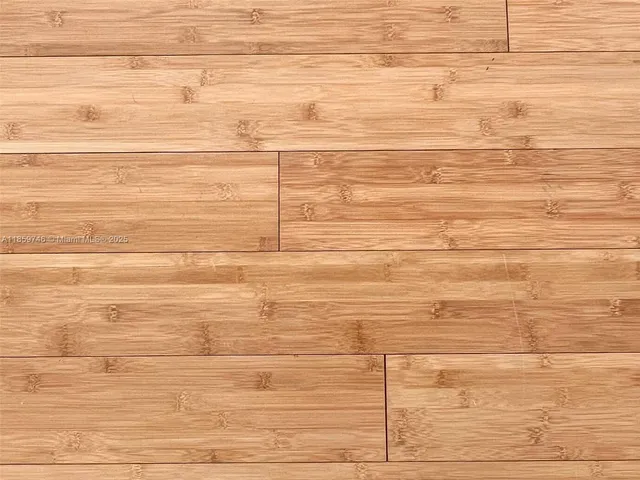 a view of a glass door