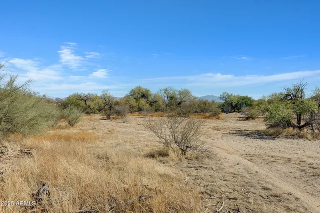 a view of a street with a building