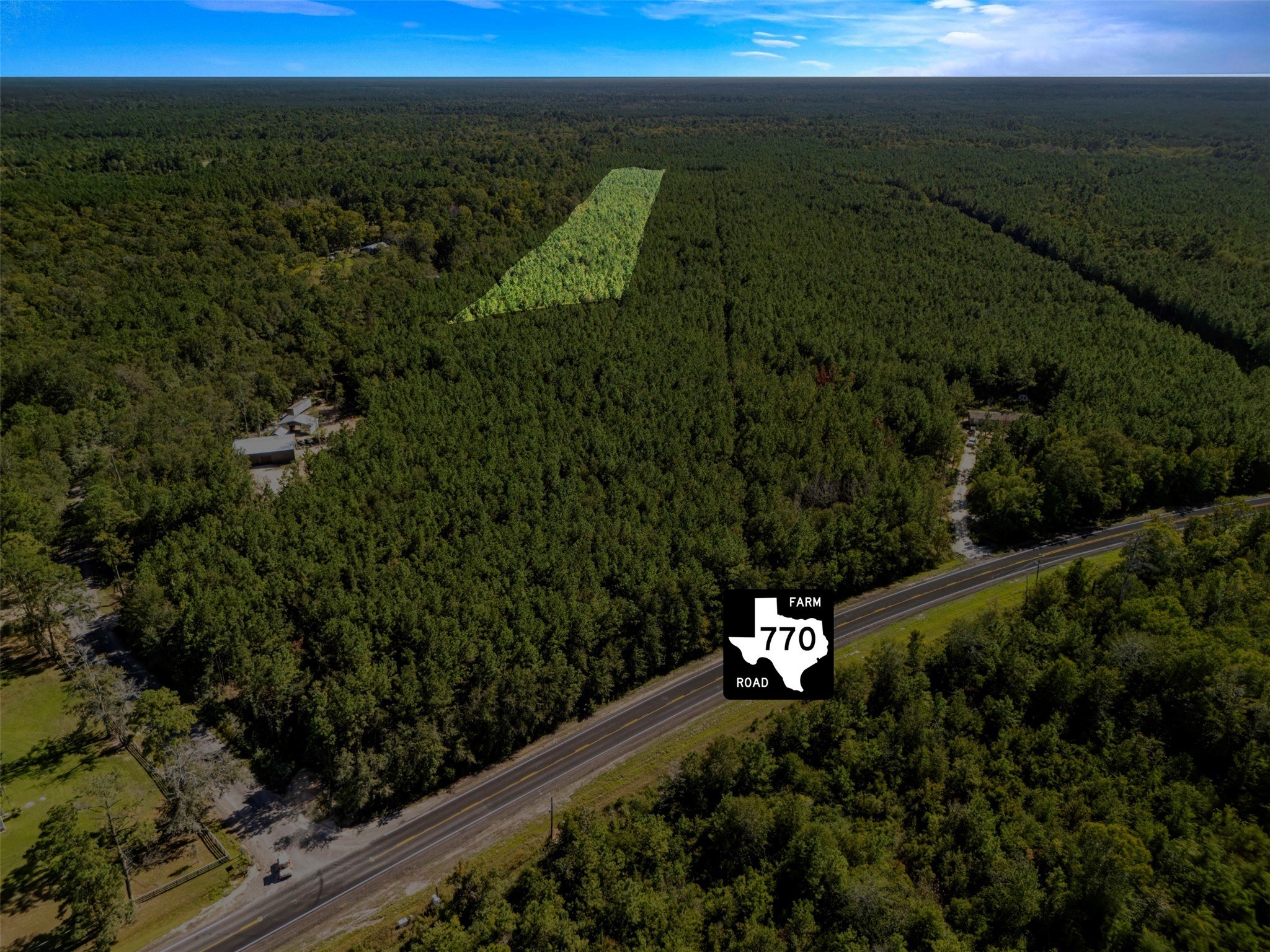 0 Fm 770 Saratoga, TX 77585 - Photo 3 of 12 a view of a yard with an outdoor seating