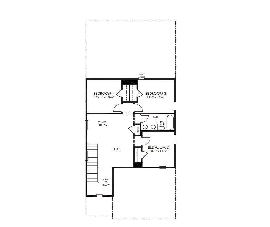 3220 Tranquility Loop Longs, SC 29568 - Photo 2 of 4 View of room layout