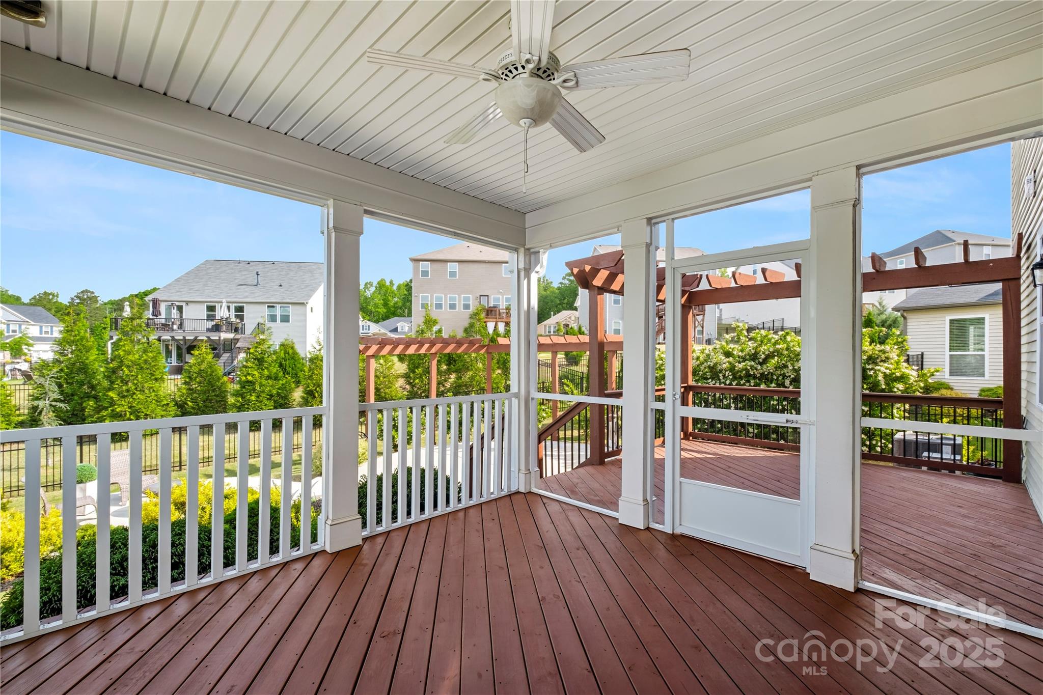 2830 Berkhamstead Circle Concord, NC 28027 - Photo 22 of 27 a view of a porch with wooden floor and outdoor space
