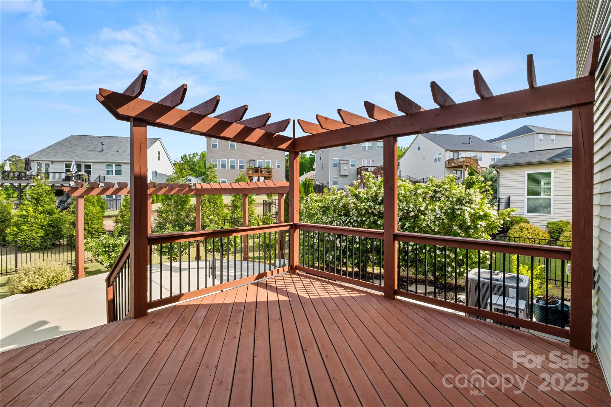 2830 Berkhamstead Circle Concord, NC 28027 - Photo 24 of 27 a view of a balcony with furniture