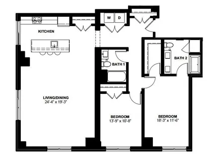 $8,275 | 1 Canal Street, Unit PH 1102, Boston, MA 02114