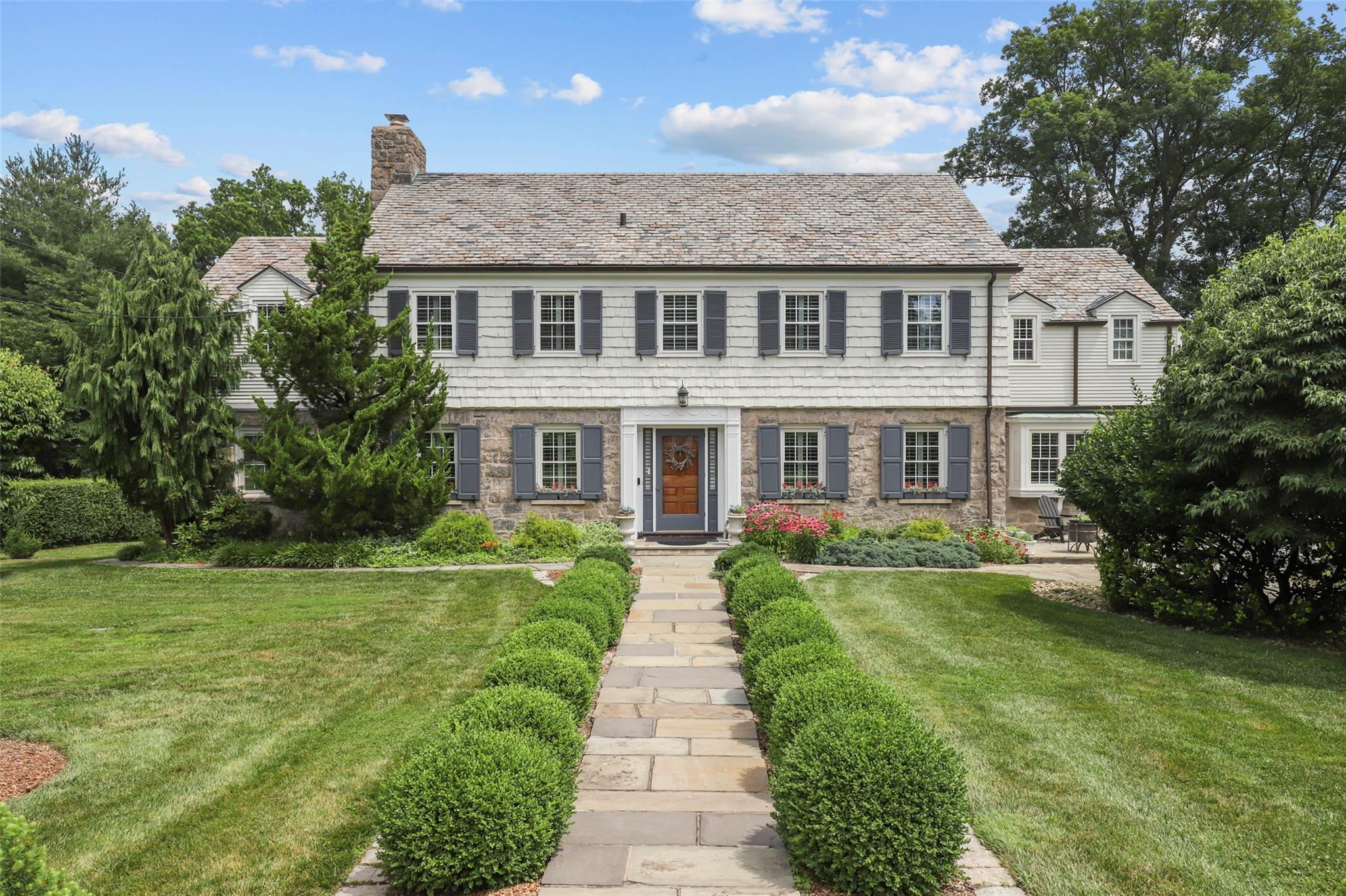 31 Colonial Road White Plains, NY 10605 - Photo 1 of 1 a front view of a house with a yard