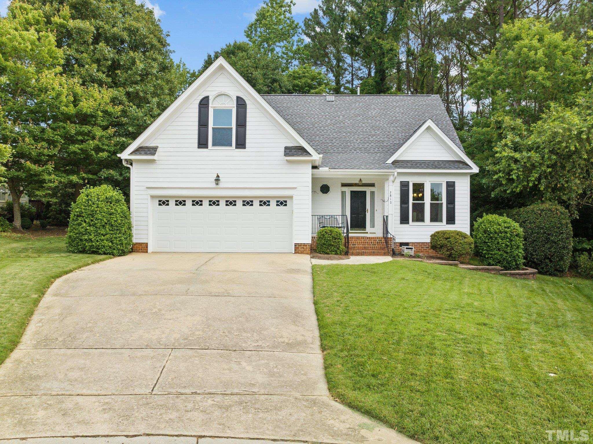 3812 Evander Way Raleigh, NC 27613 - Photo 2 of 52 a view of outdoor space yard and front view of a house