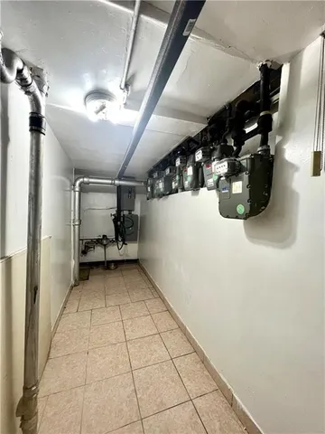 a view of water heater room
