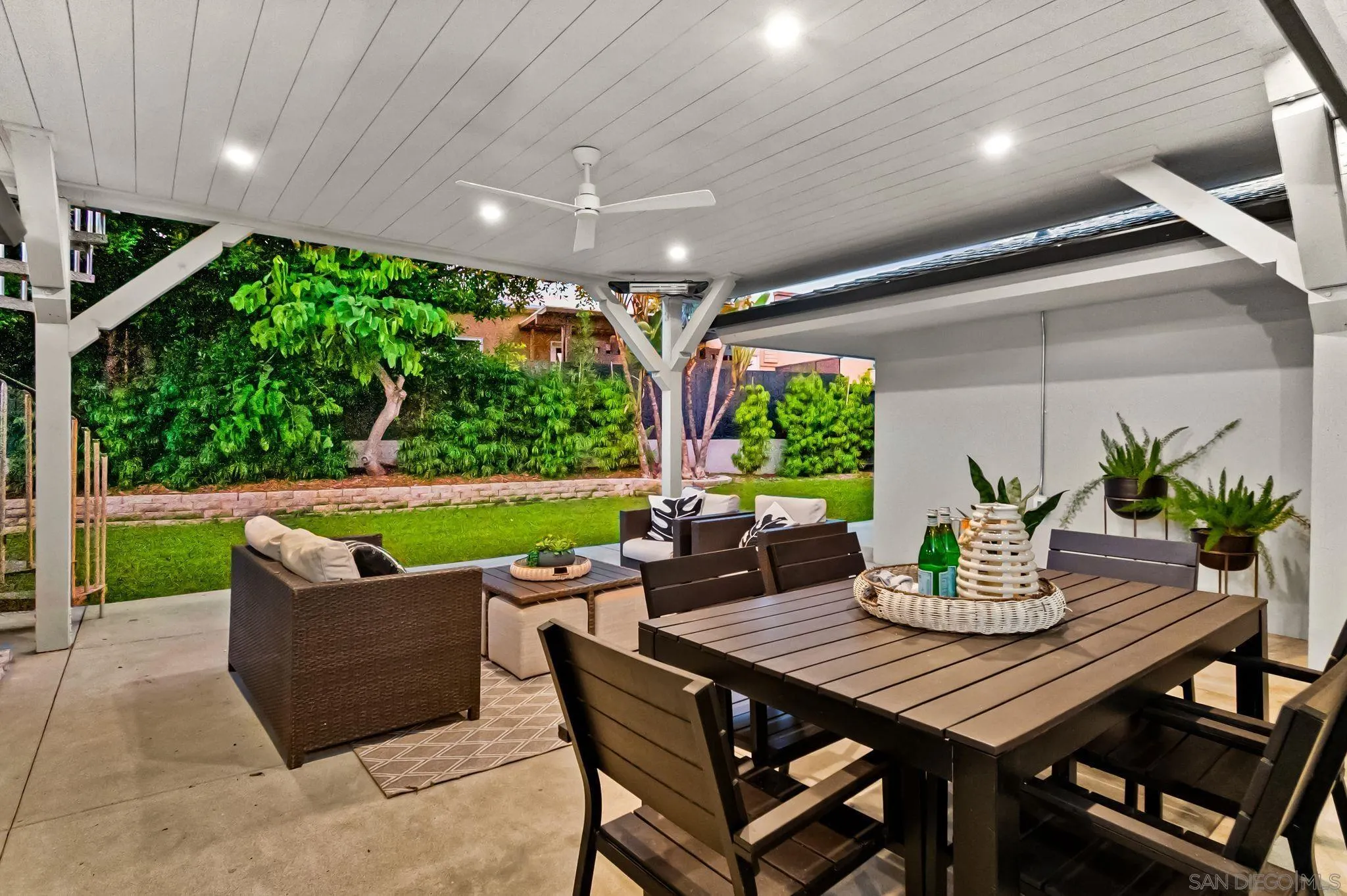 896 La Jolla Rancho Road La Jolla, CA 92037 - Photo 8 of 54 a view of a dining room with furniture window and outside view