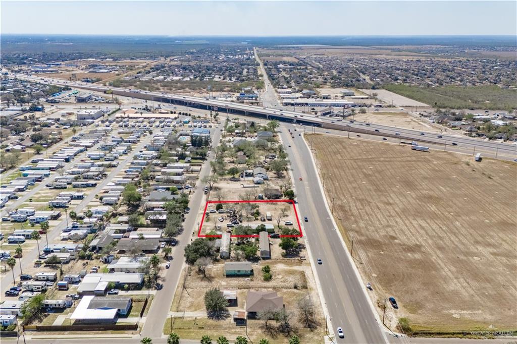 950 North Inspiration Road Mission, TX 78572 - Photo 4 of 17 an aerial view of residential houses with outdoor space