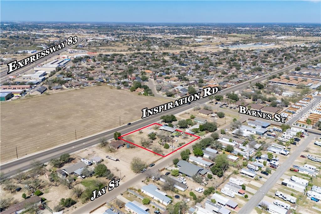 950 North Inspiration Road Mission, TX 78572 - Photo 9 of 17 an aerial view of residential houses with outdoor space