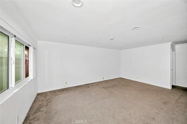 a view of empty room