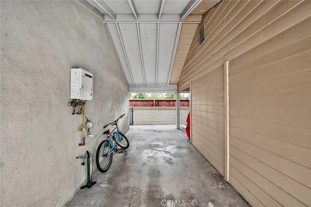 a front view of a building with garden