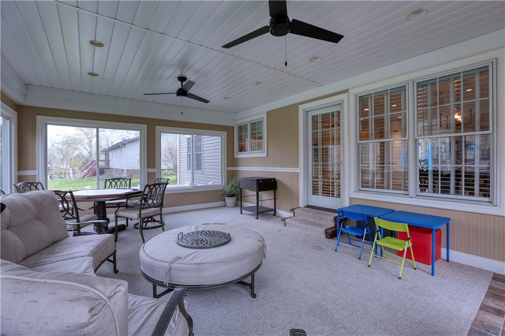 230 Beacom Drive Beaver, PA 15009 - Photo 23 of 25 a living room with furniture and a fireplace