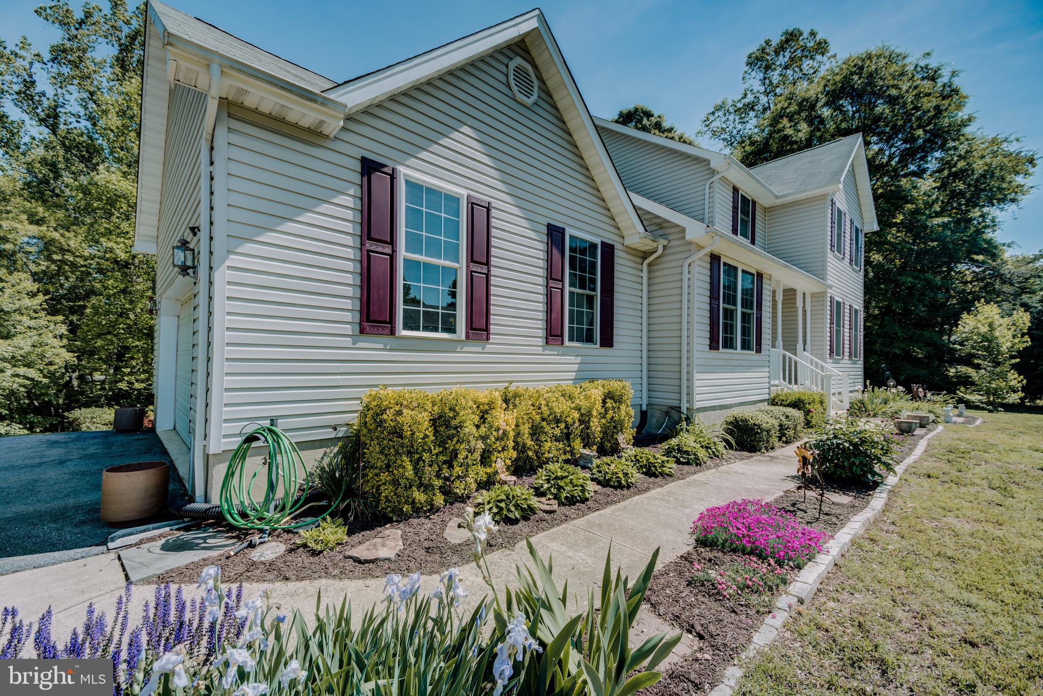 5300 Sheridan Point Road Prince Frederick, MD 20678 - Photo 25 of 50 Nicely Landscaped Yard -Walkway to Front Door