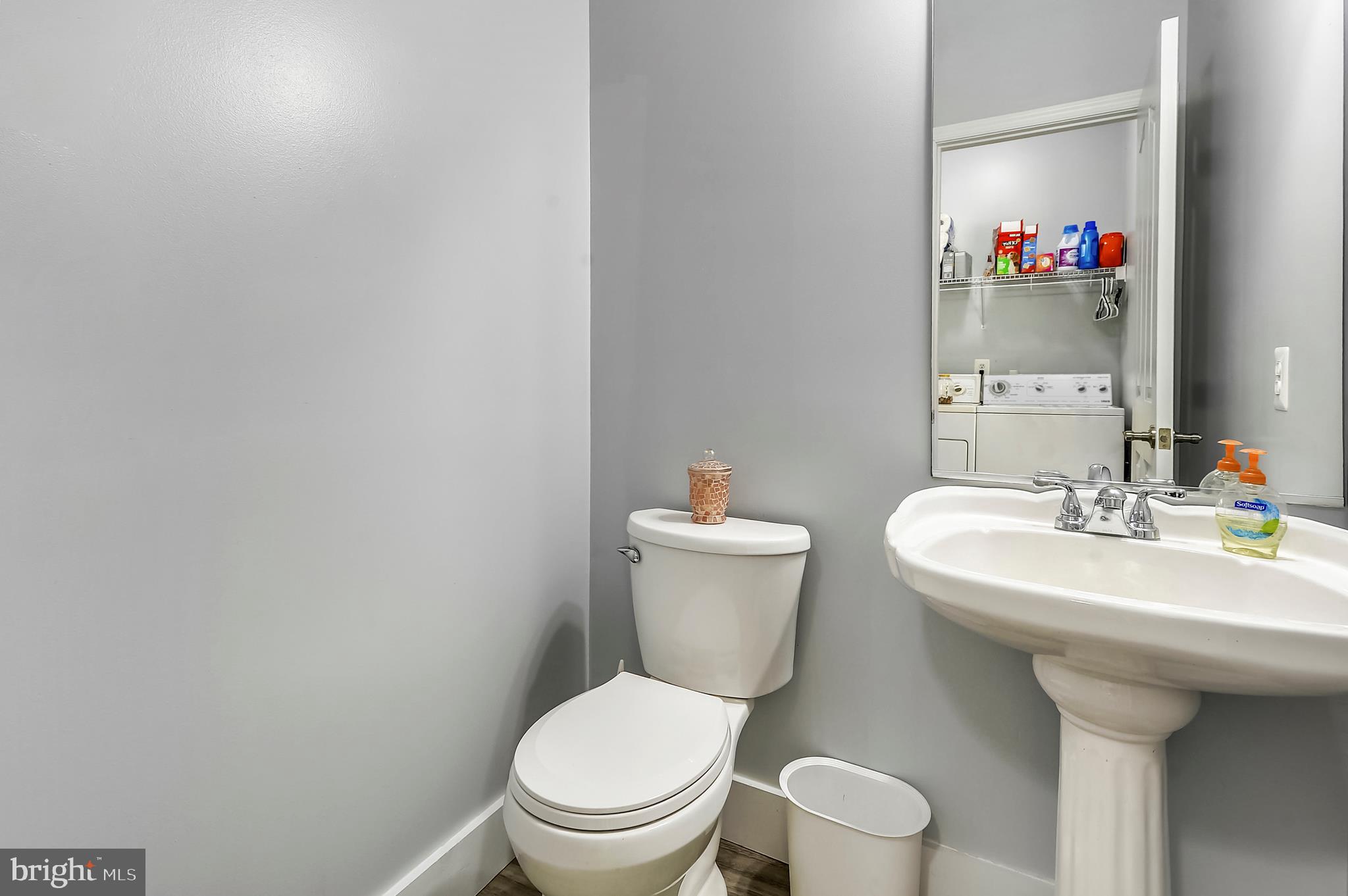 5300 Sheridan Point Road Prince Frederick, MD 20678 - Photo 37 of 50 Updated Half Bathroom on Main Level off Mud Room