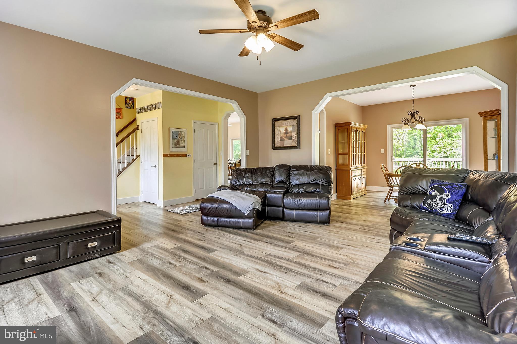 5300 Sheridan Point Road Prince Frederick, MD 20678 - Photo 38 of 50 18 x 15 Family Room w/Ceiling fan-9 ft Ceilings
