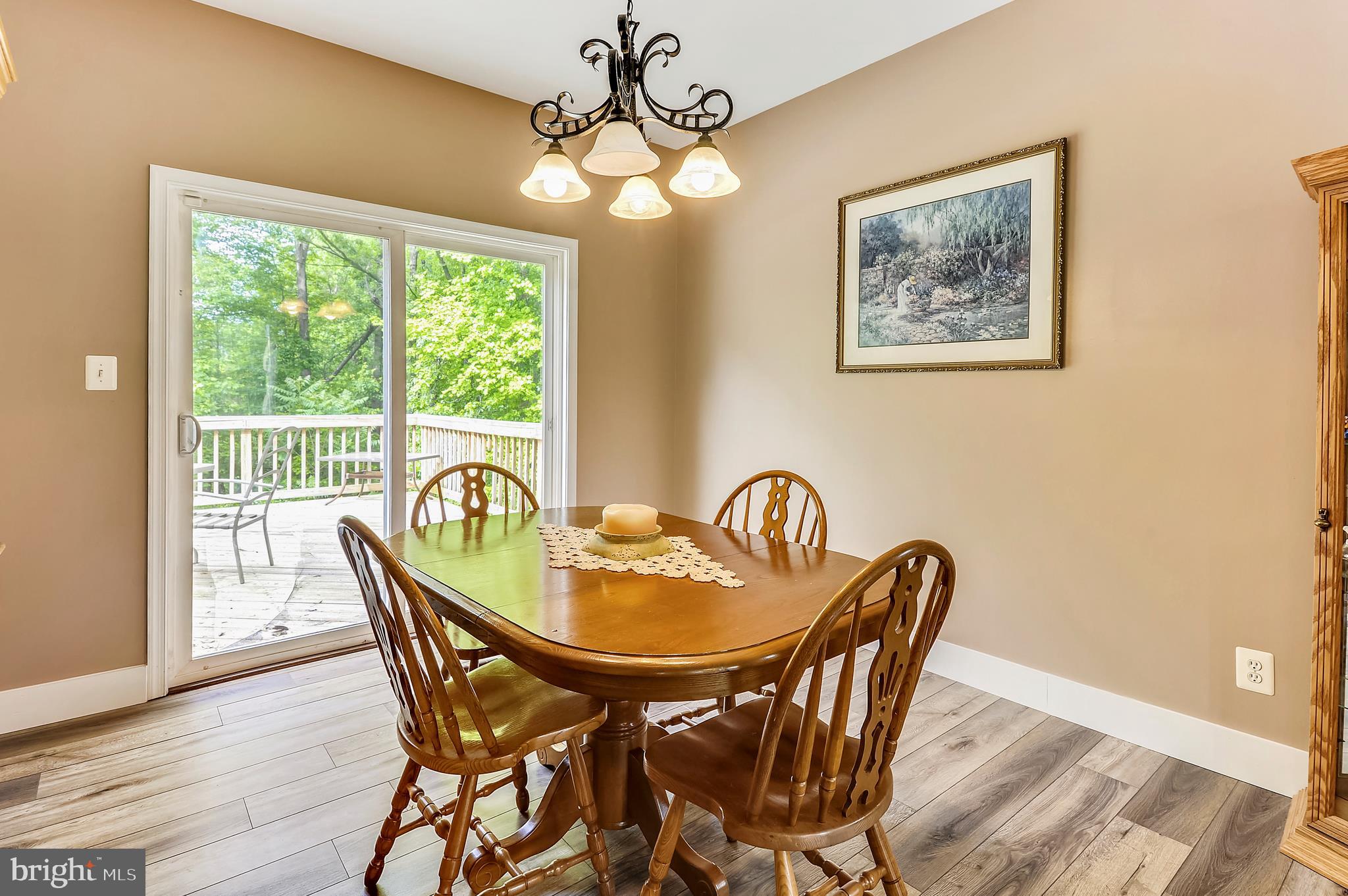 5300 Sheridan Point Road Prince Frederick, MD 20678 - Photo 8 of 50 Separate Dining Rm-Sliding Glass Doors to Deck