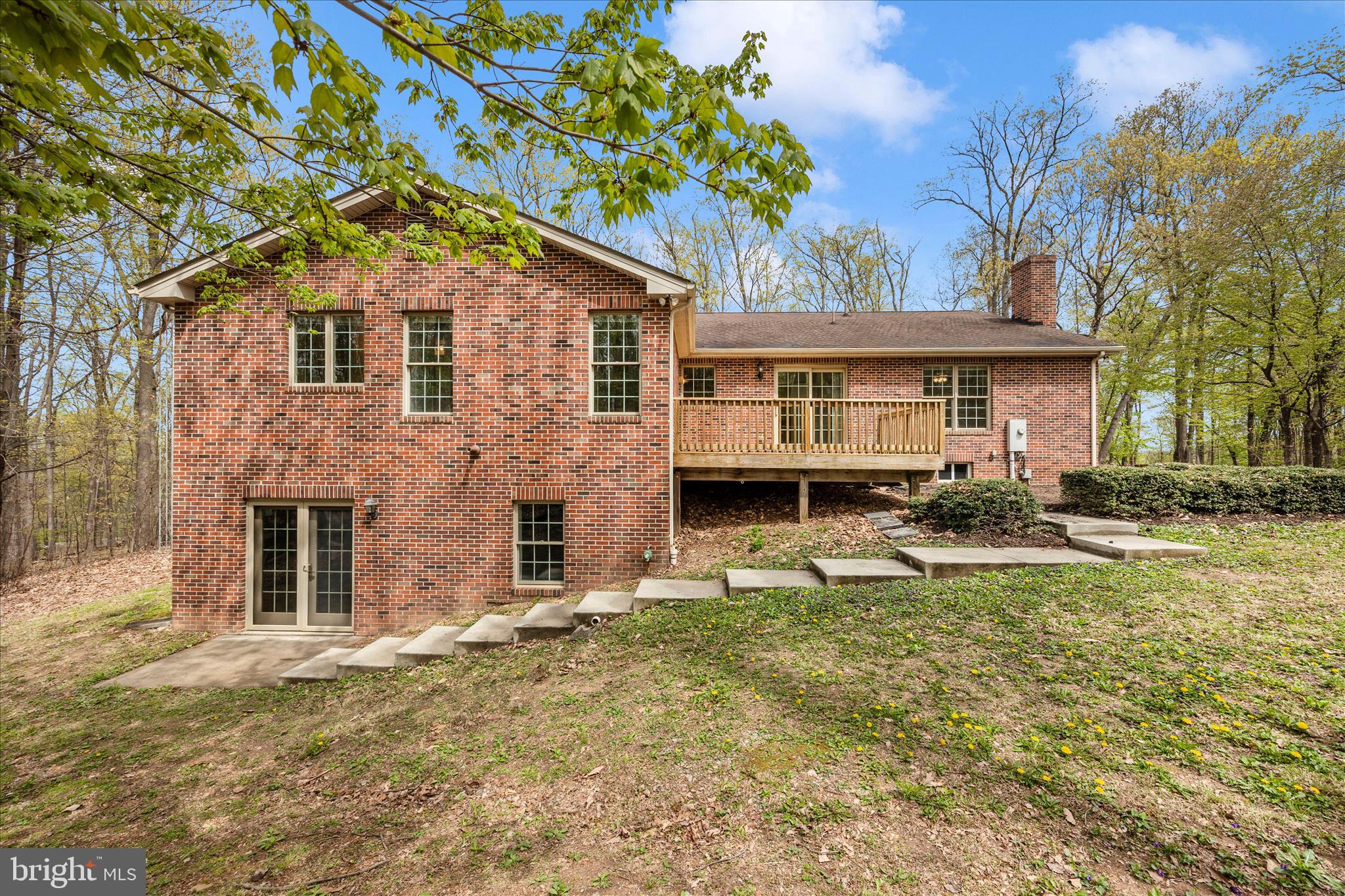 10393 Liberty Road Frederick, MD 21701 - Photo 42 of 47 Exterior Back - brick on 4 sides
