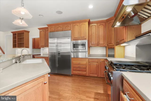 a view of a house with a balcony