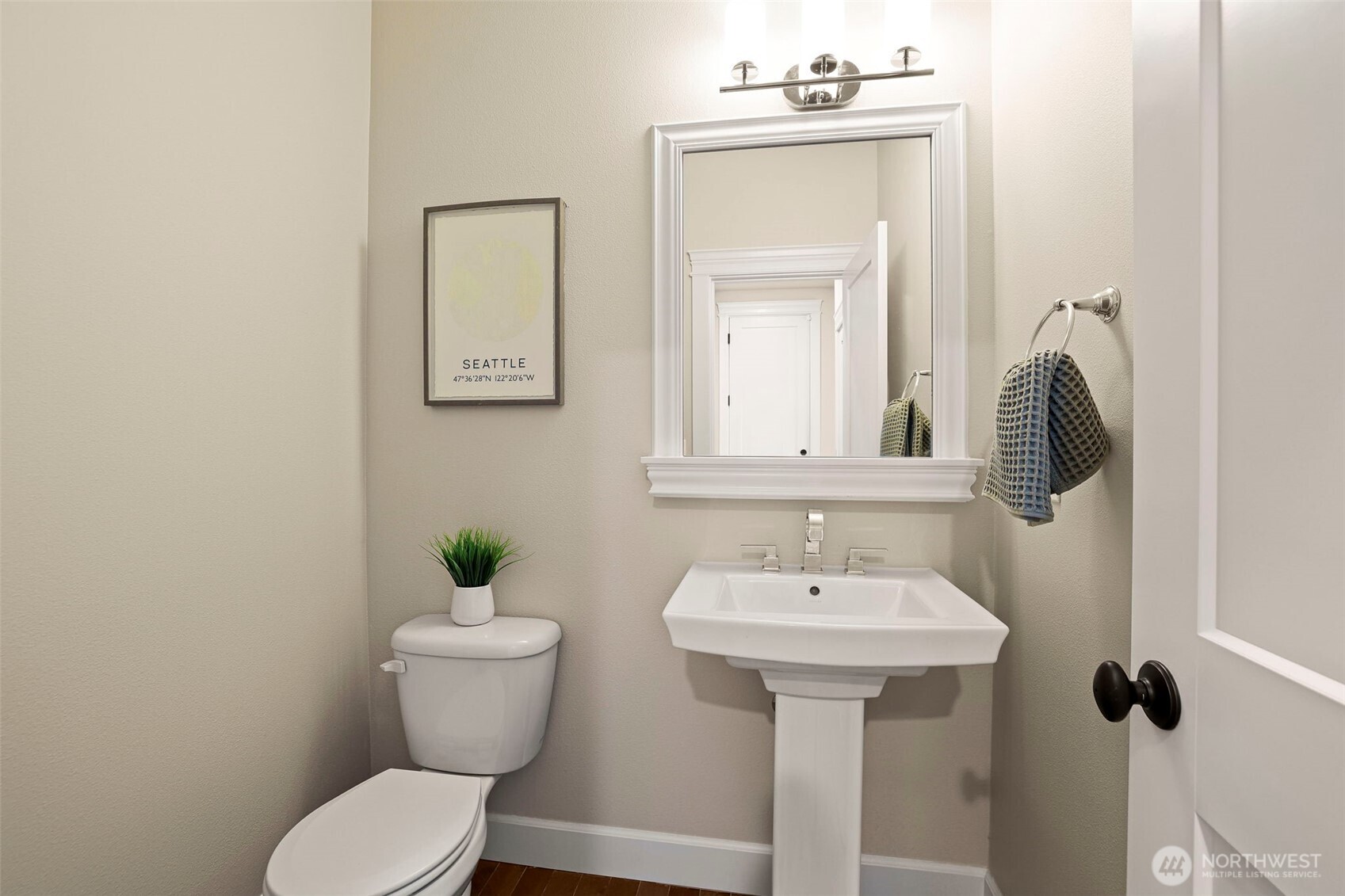 29 242nd Street Southeast Bothell, WA 98021 - Photo 30 of 40 a bathroom with a toilet sink and mirror