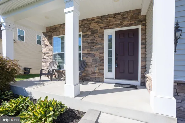 a view of entrance front of house