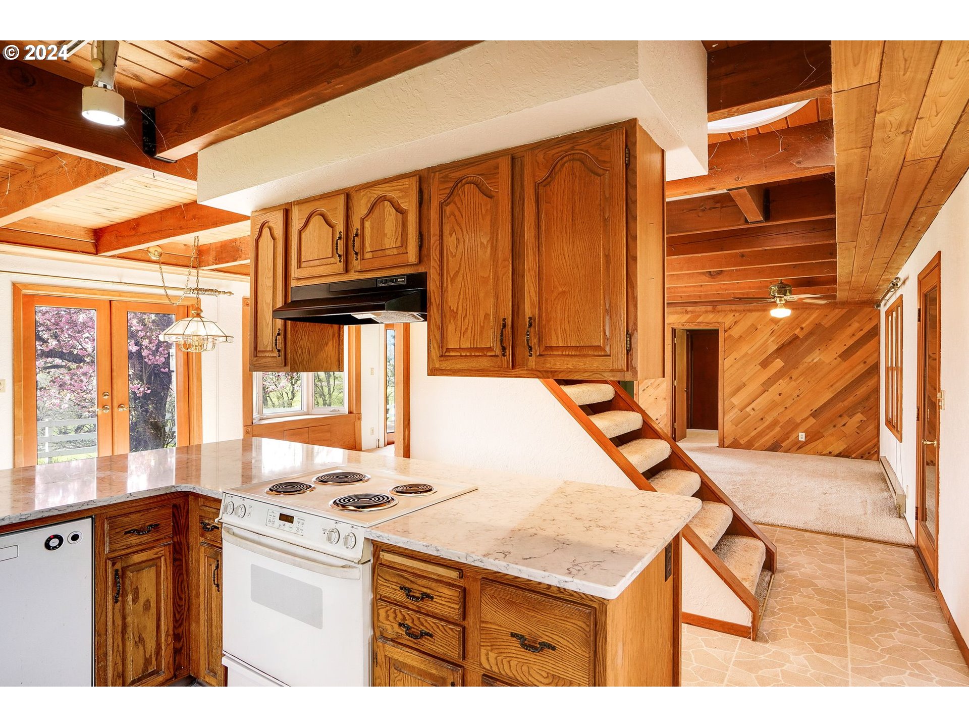 10342 Liberty Road South Jefferson, OR 97352 - Photo 17 of 40 a kitchen that has a sink and a wooden floor