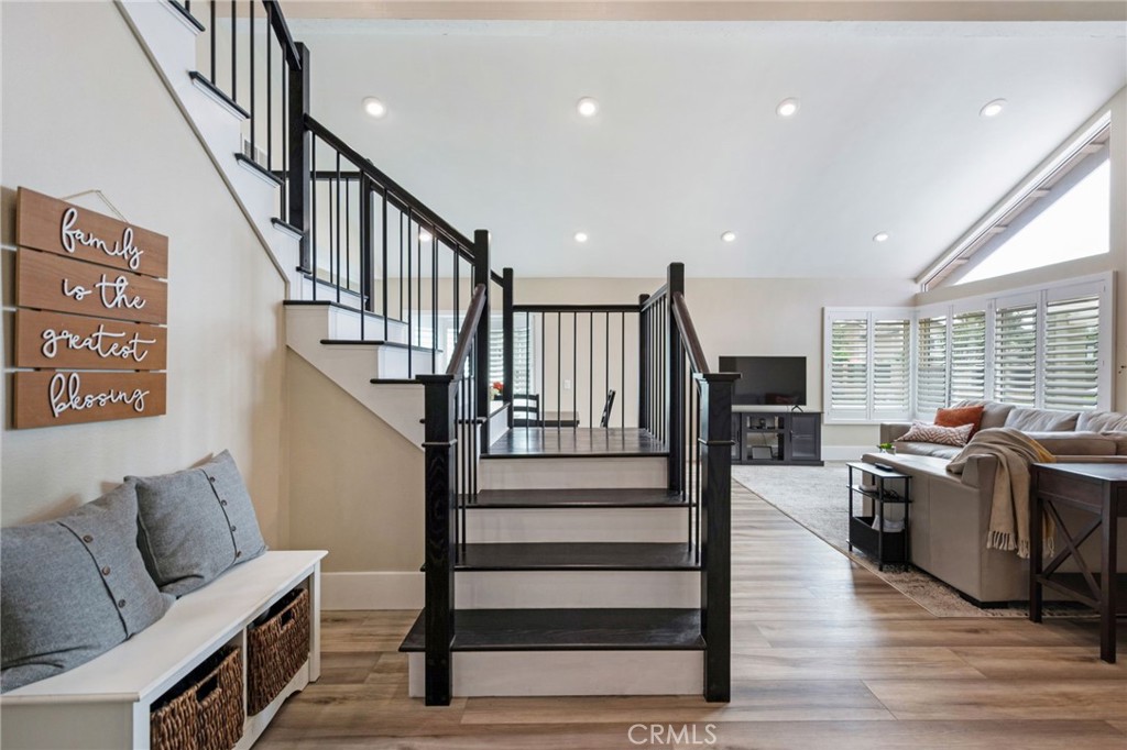 109 Cinnamon Ridge Road Brea, CA 92821 - Photo 10 of 67 New stairs (treads and banister) leading to upstairs.