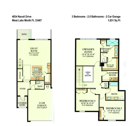 $3,300 | 4834 Navali Drive, Lake Worth, FL 33467