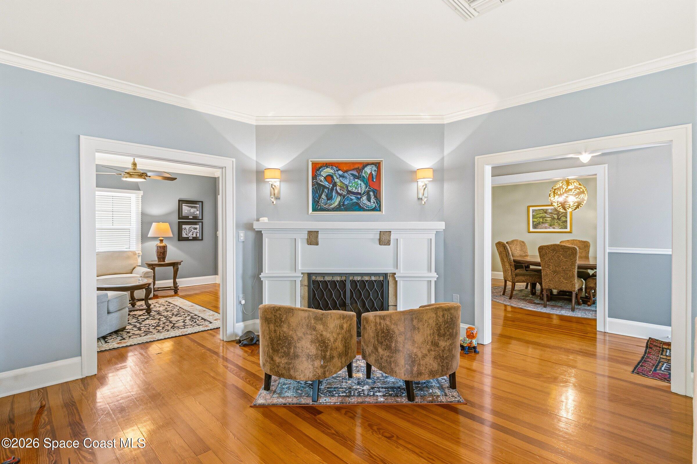 409 Rockledge Drive Rockledge, FL 32955 - Photo 19 of 87 Fireplace