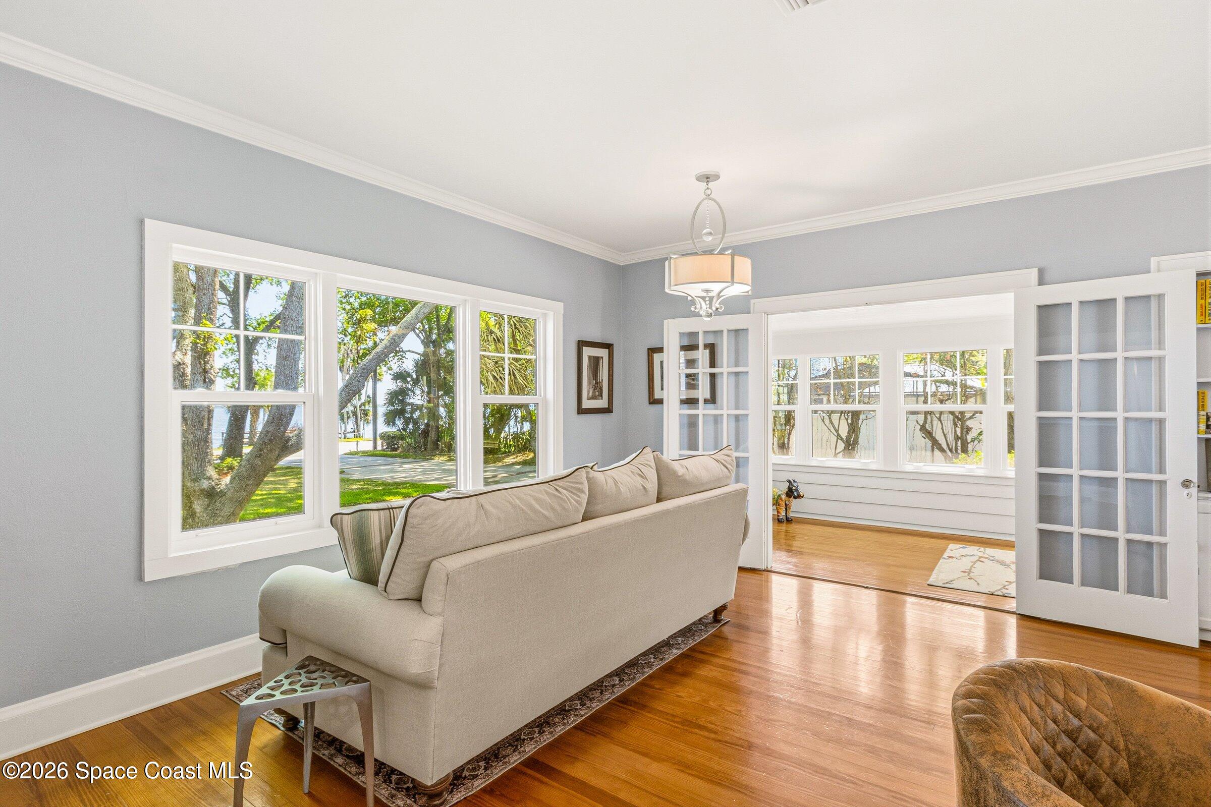 409 Rockledge Drive Rockledge, FL 32955 - Photo 21 of 87 Family Room Lookout to River