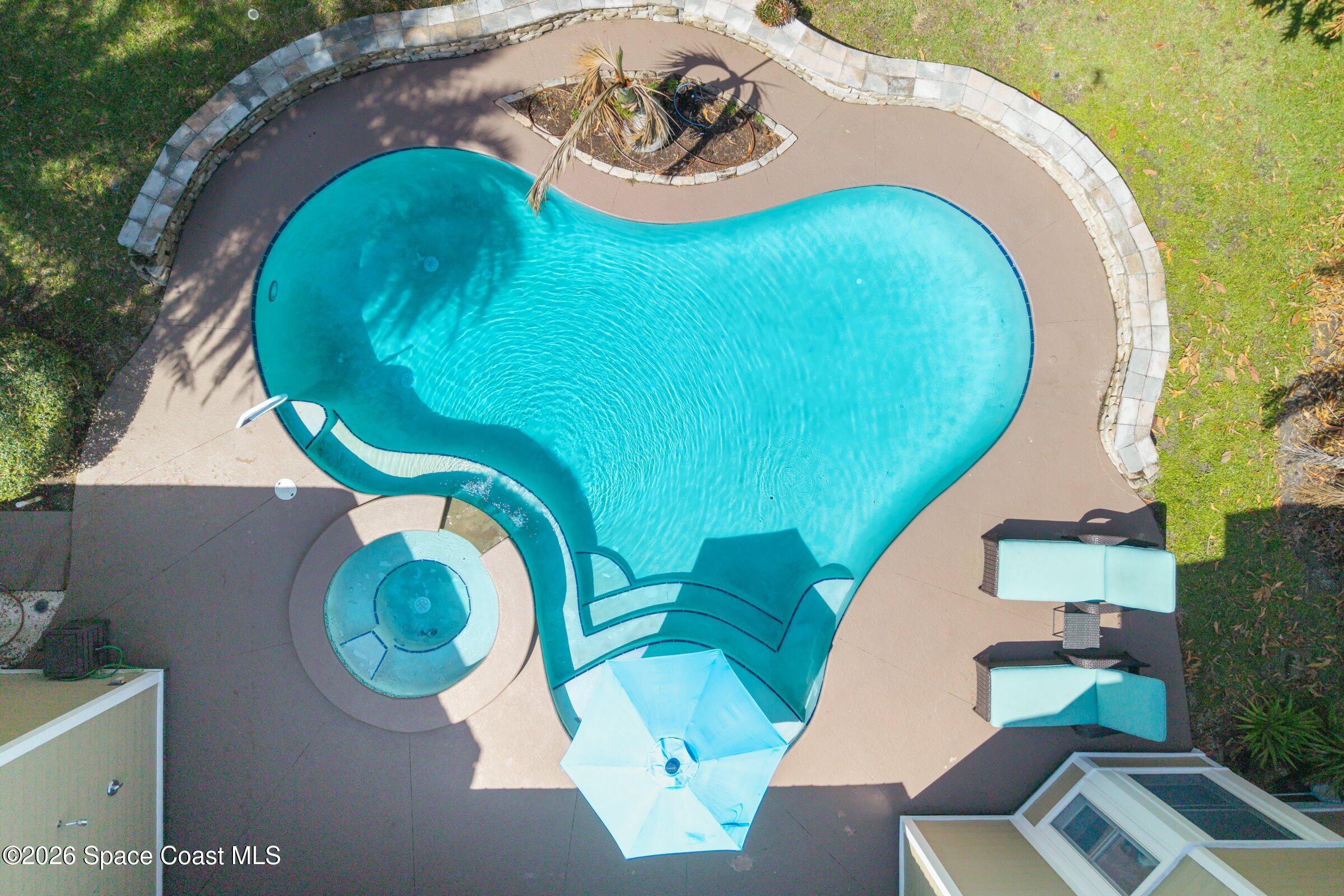 409 Rockledge Drive Rockledge, FL 32955 - Photo 5 of 87 Gigantic Pool w/ Hot tub