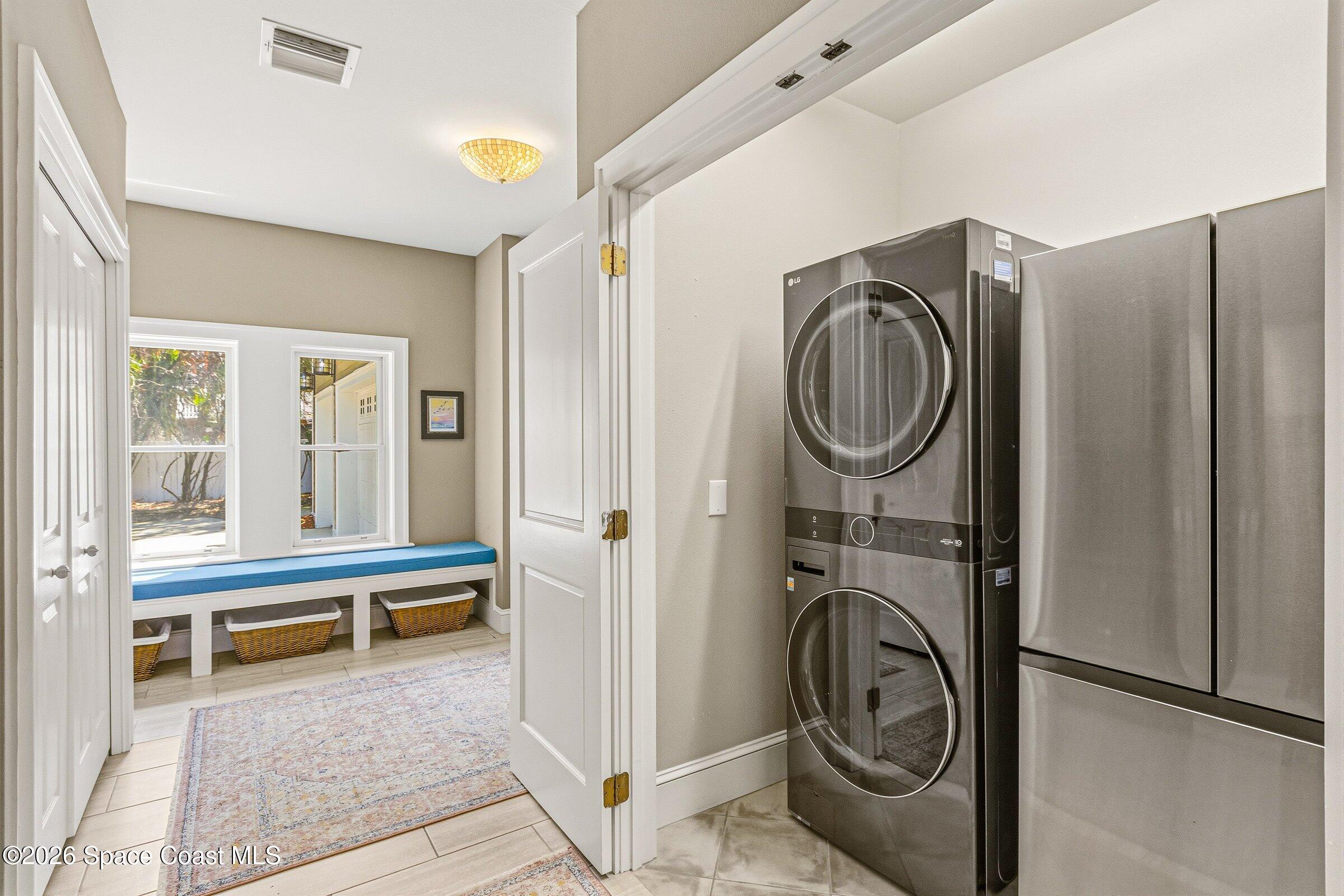 409 Rockledge Drive Rockledge, FL 32955 - Photo 51 of 87 Mudroom and Laundry Area off Garage