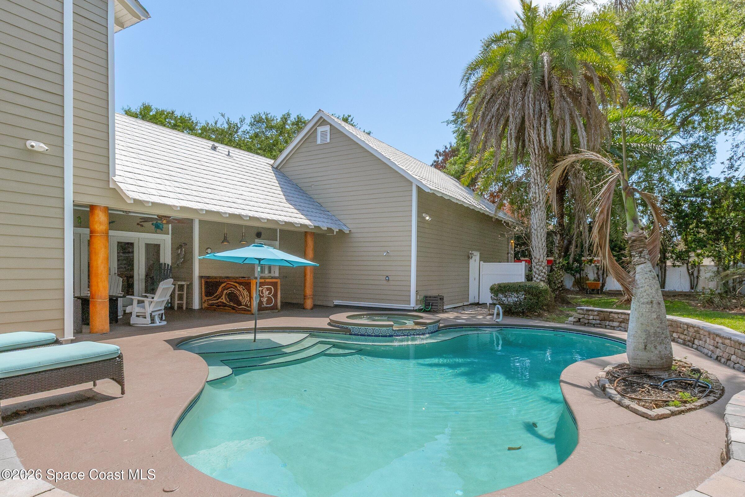 409 Rockledge Drive Rockledge, FL 32955 - Photo 60 of 87 Sparkling Blue Pool
