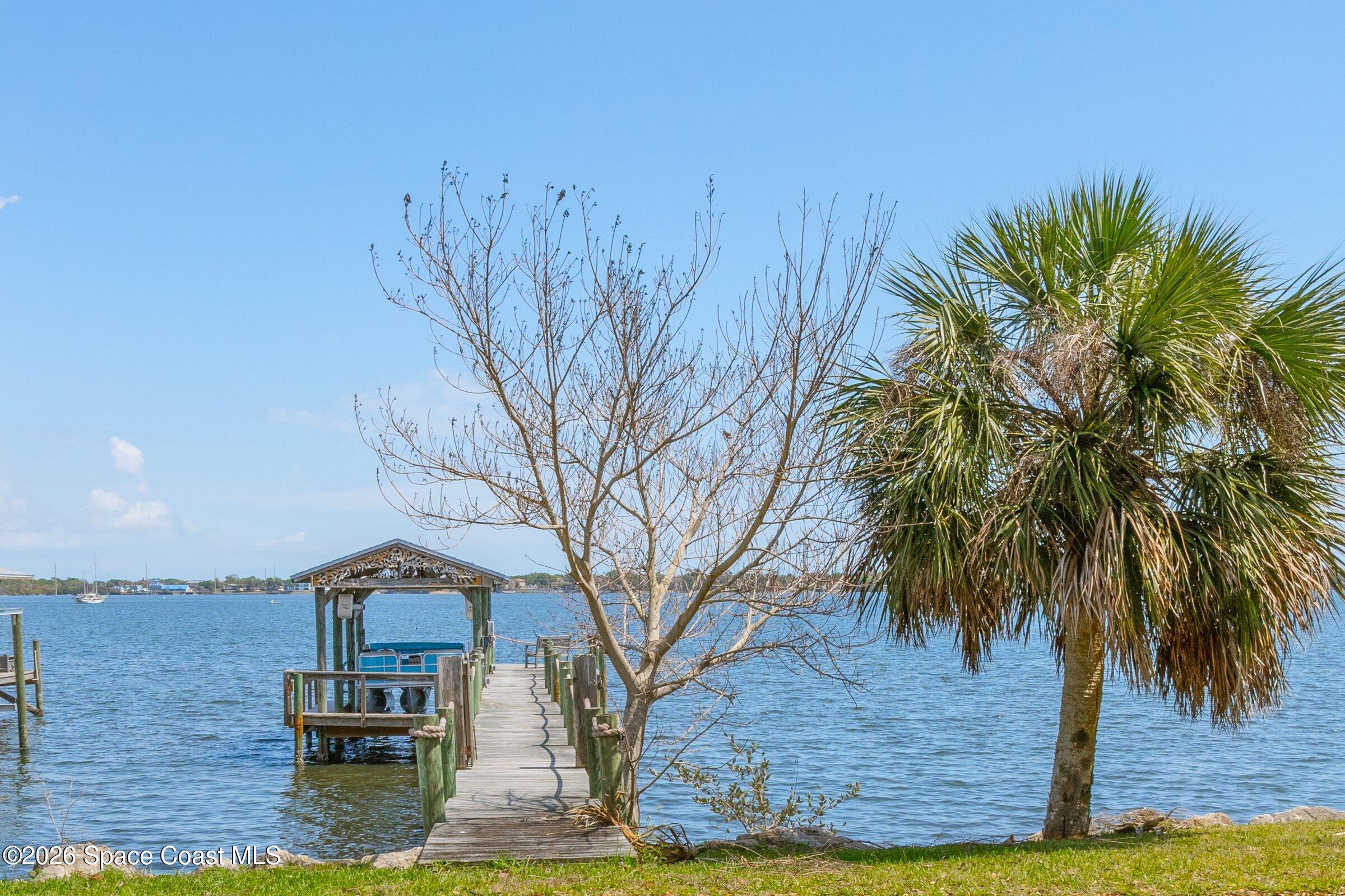 409 Rockledge Drive Rockledge, FL 32955 - Photo 9 of 87 Custom Dock & Boat lift