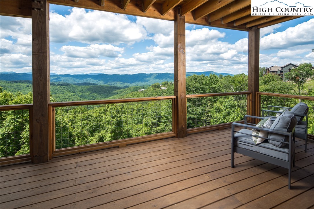 192 North Face Trail Boone, NC 28607 - Photo 28 of 38 a view of a room with wooden floor and outdoor space