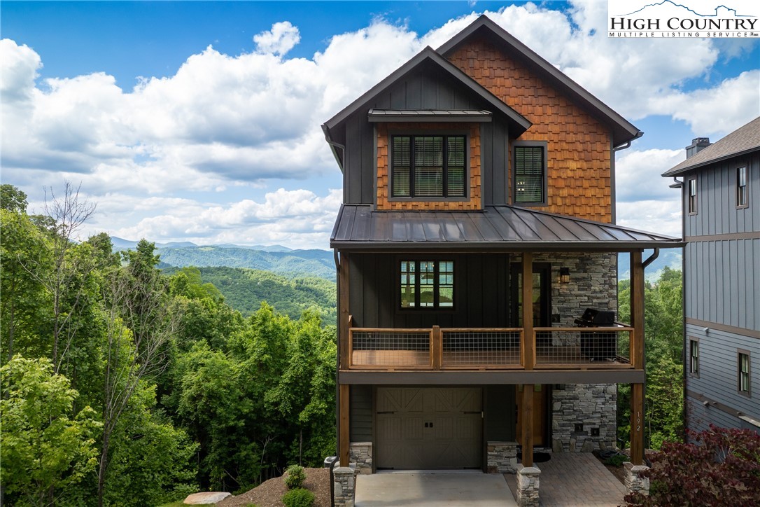 192 North Face Trail Boone, NC 28607 - Photo 35 of 38 a front view of a house with balcony