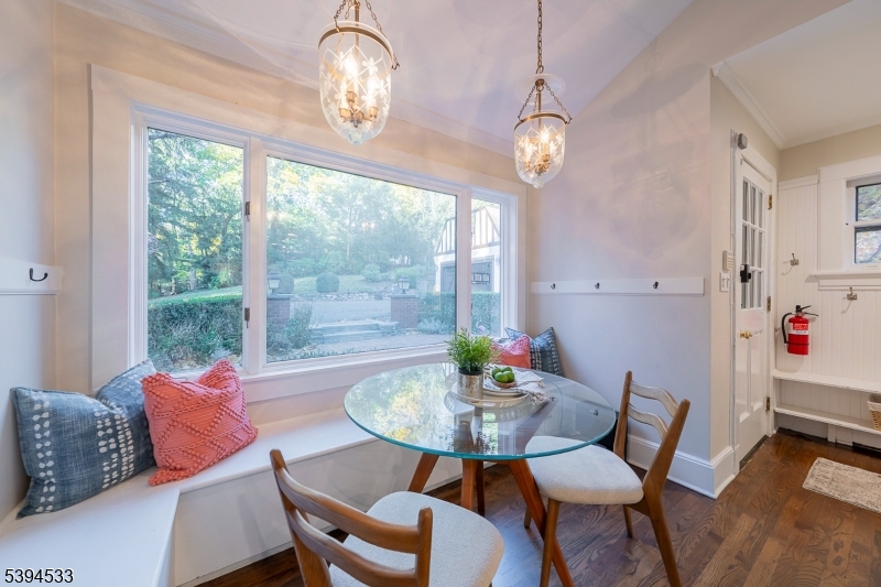 16 W Road Short Hills, NJ 07078 - Photo 20 of 47 a view of a dining room with furniture window and outside view