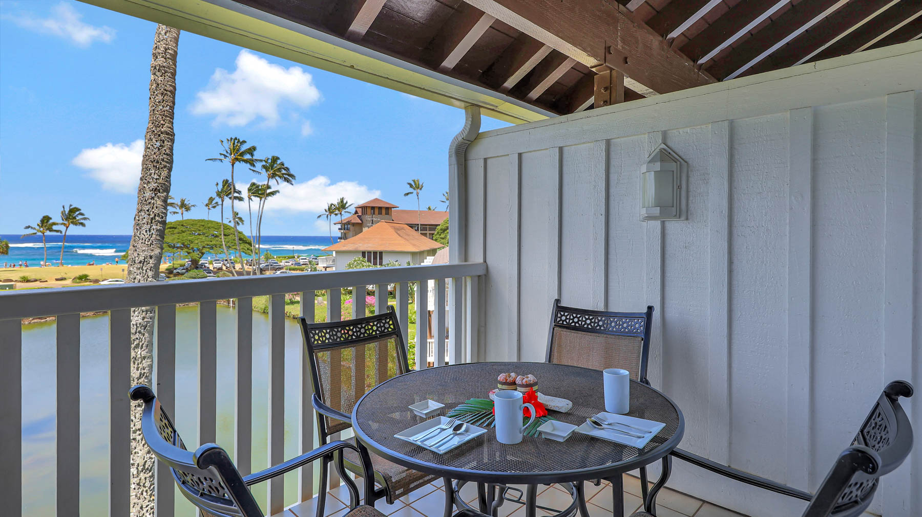 2253 Poipu Road, Unit 218 Koloa, HI 96756 - Photo 9 of 23 a view of a balcony furniture and dining room