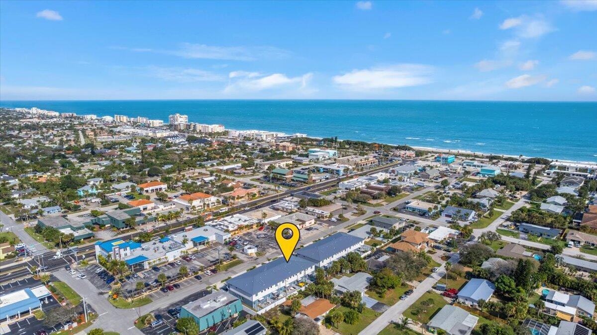 223 6th Avenue Indialantic, FL 32903 - Photo 20 of 26 an aerial view of beach and city
